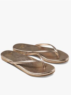 NEW Beek Sunbeam Flip Flop in Bronze